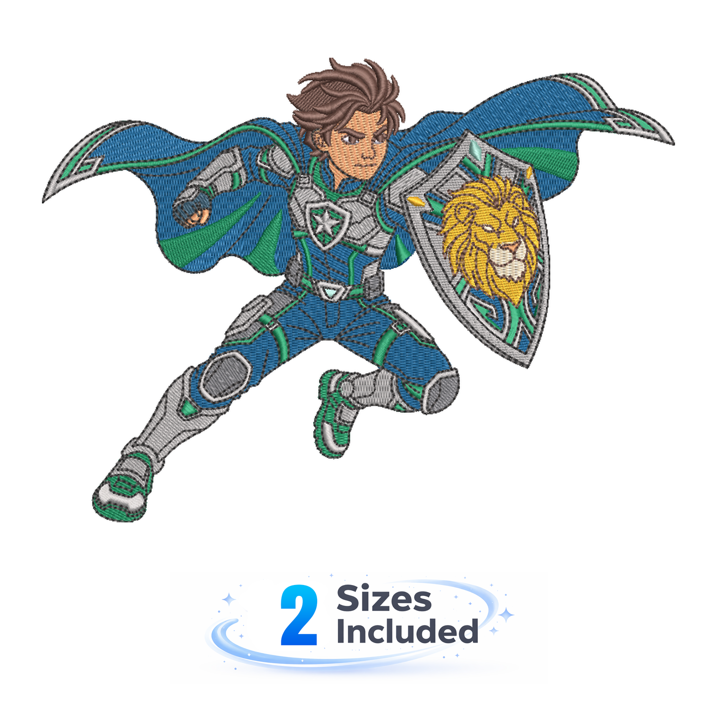 Boy Guardian - Embroidery Design