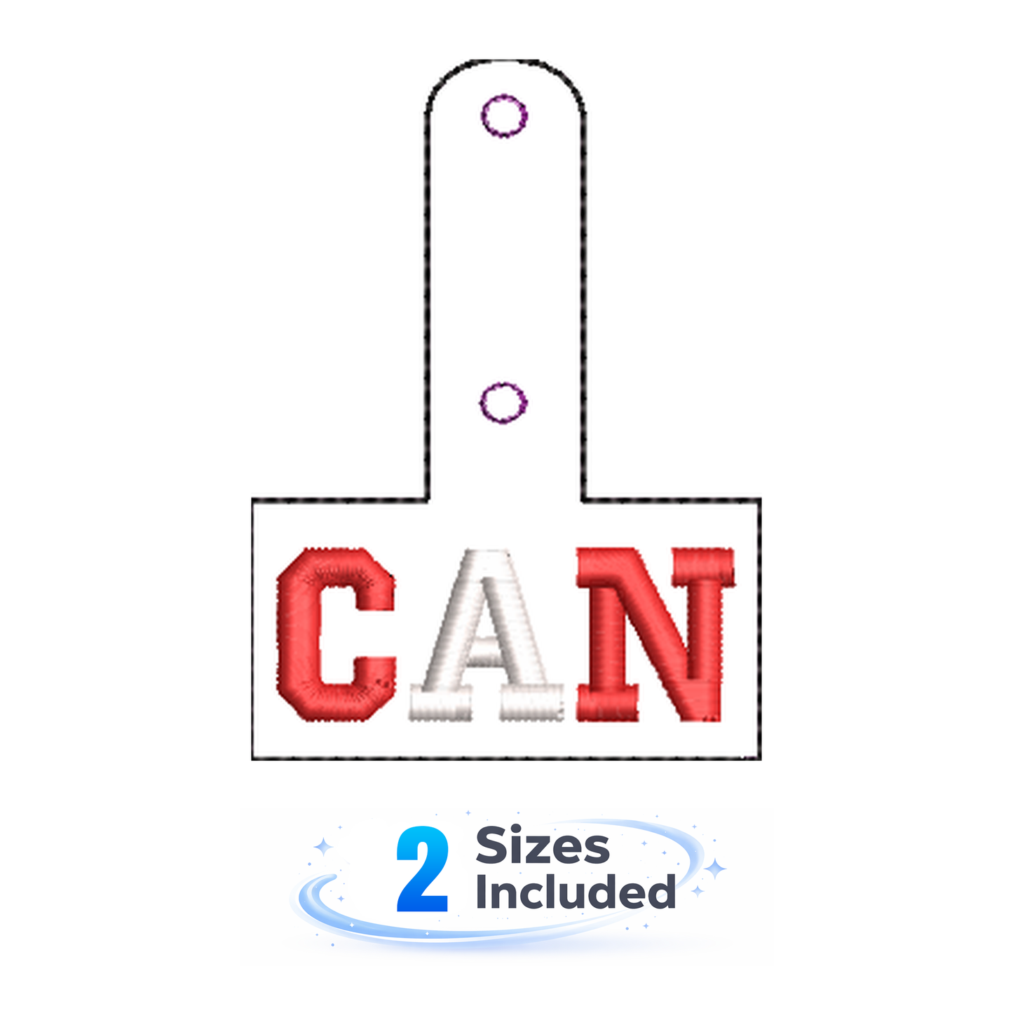 Canada Keyfob - Embroidery Design