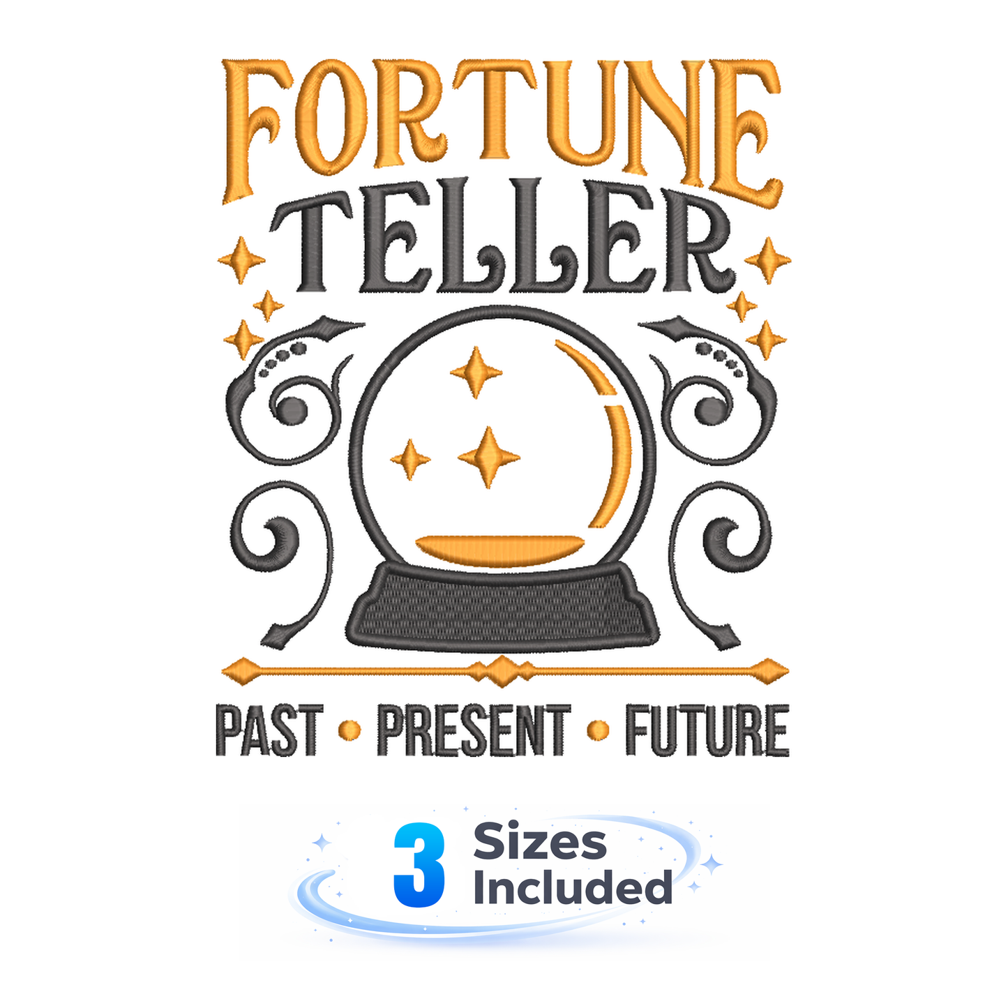 Fortune Teller - Embroidery Design