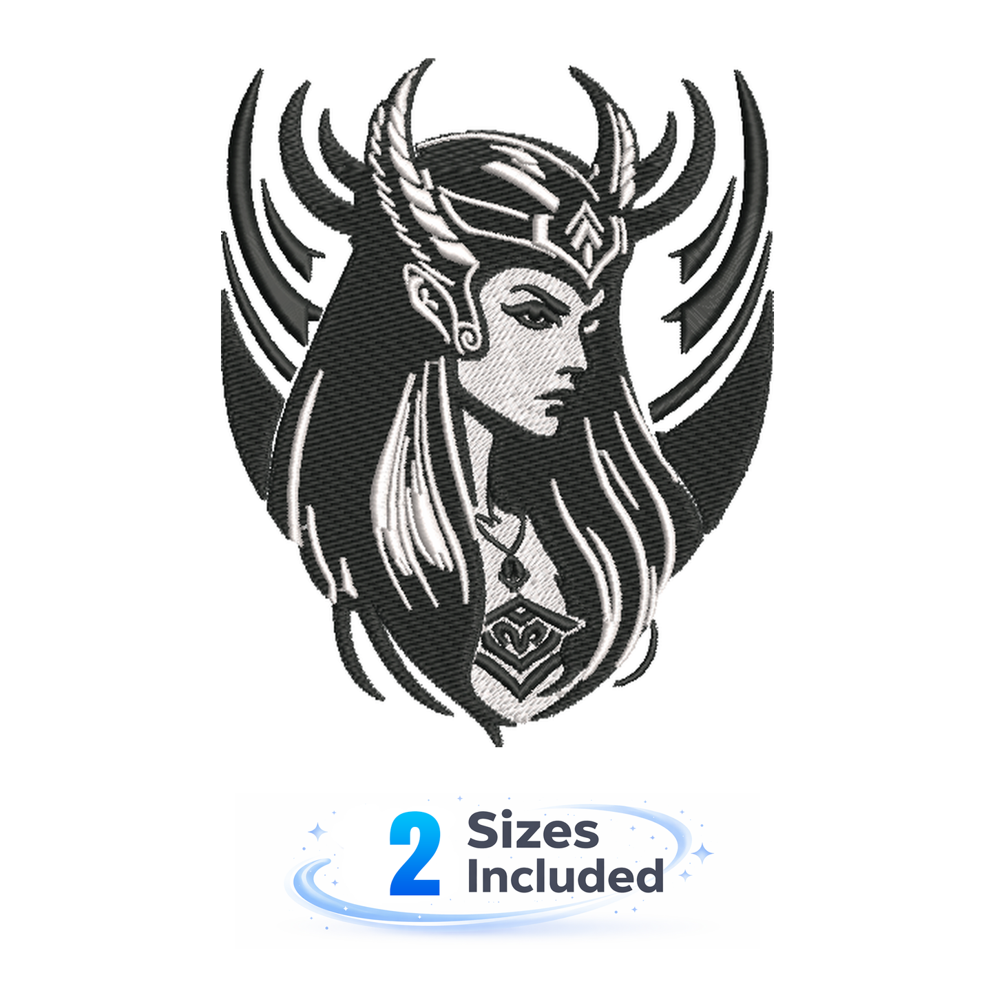 Freya - Embroidery Design