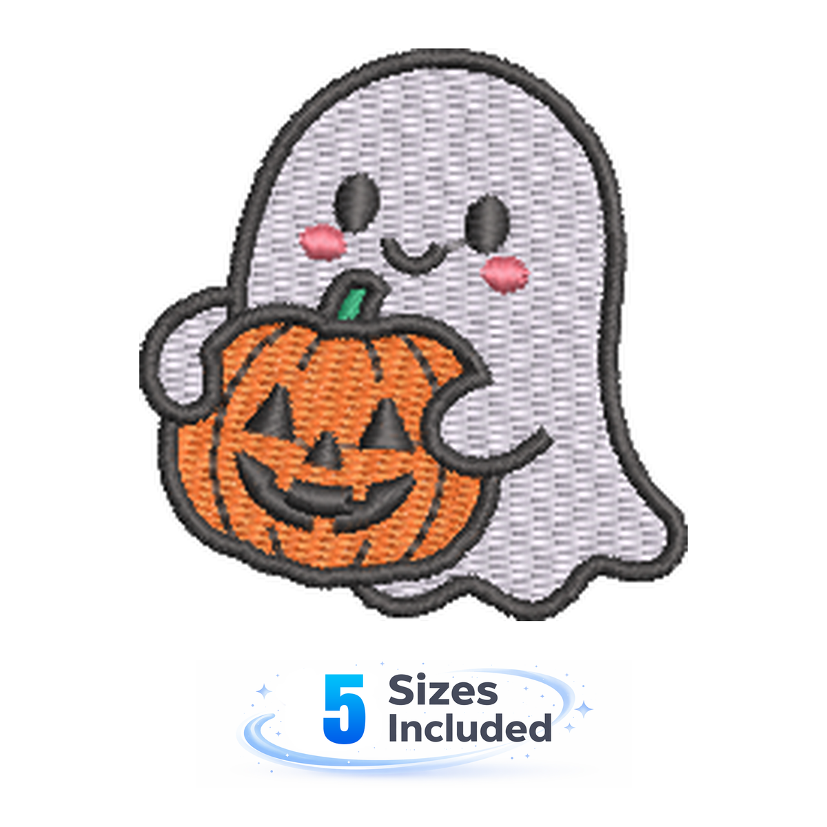 Ghost Party - Jack O Lantern - Embroidery Design