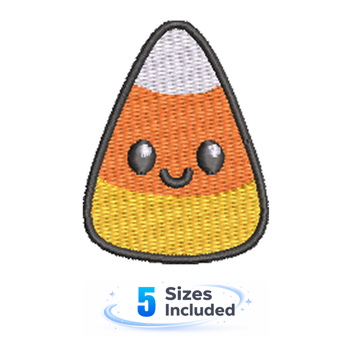 Spooky Cute - Candy Corn - Embroidery Design