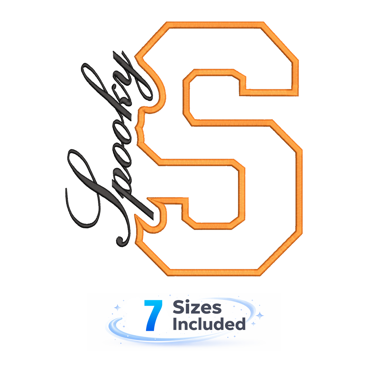 Spooky Cutout S - Embroidery Design