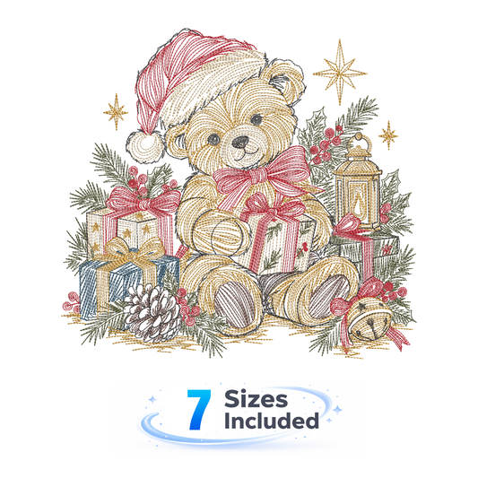 Storybook Christmas Set of 10 Machine Embroidery Designs