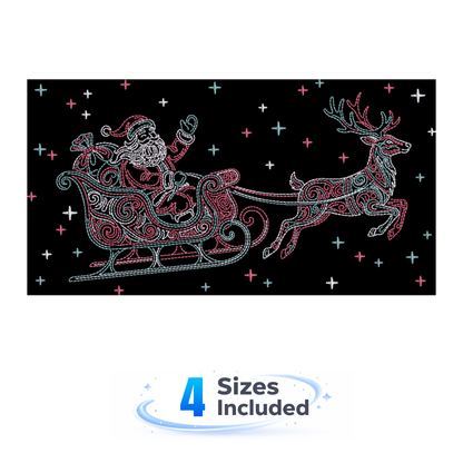 Celestial Christmas Embroidery Bundle
