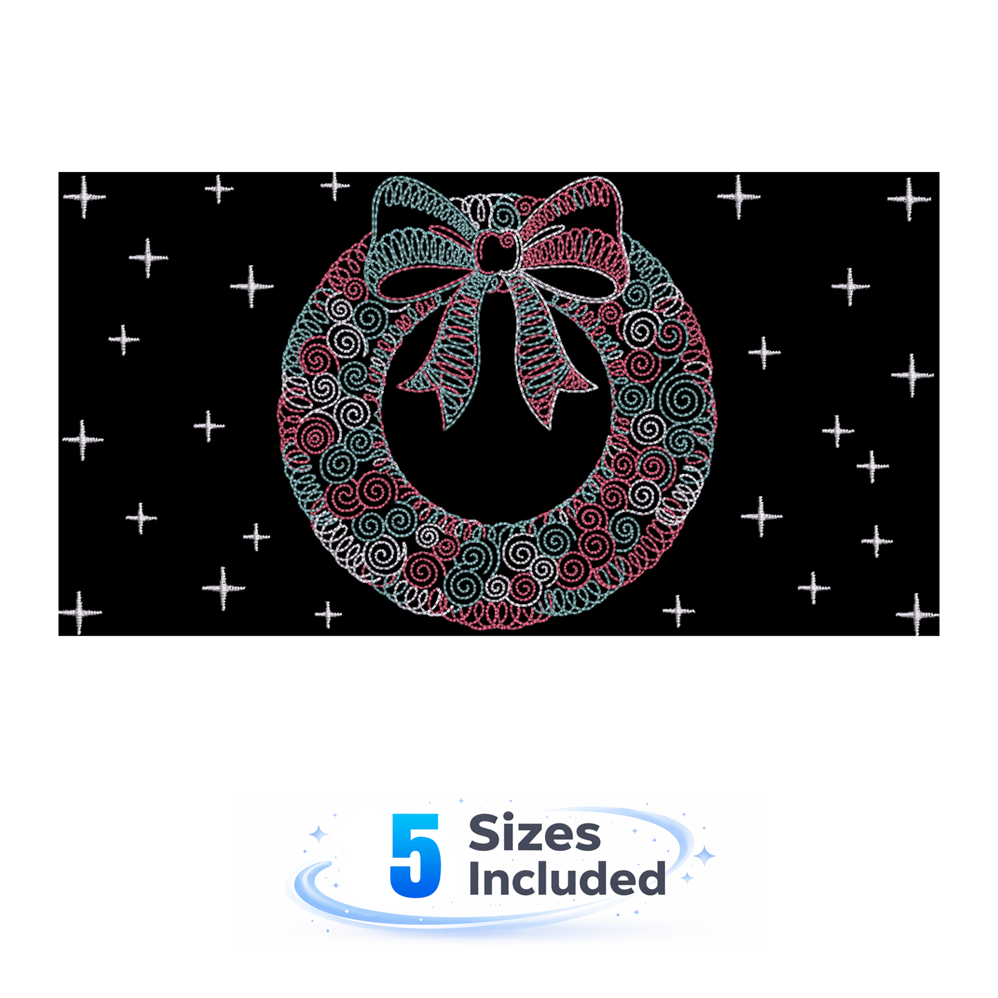 Celestial Christmas Embroidery Bundle