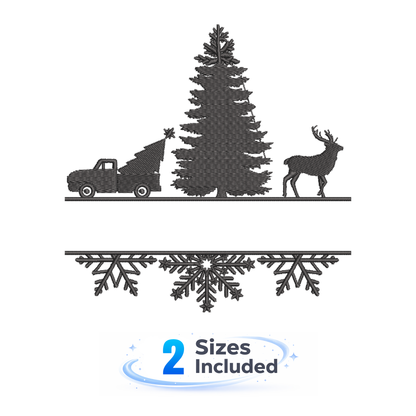 Classic Christmas Monogram Bundle