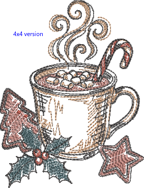 Storybook Christmas Kitchen - Set of 10 Machine Embroidery Designs
