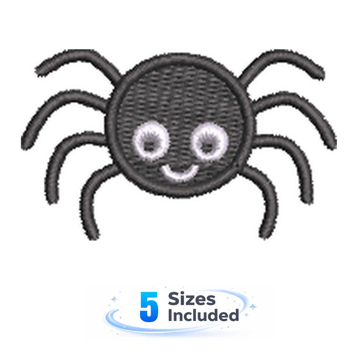 Creep it Real - Spider - Embroidery Design