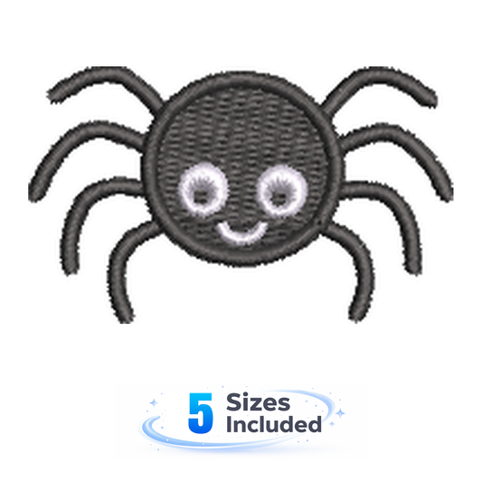 Creep it Real - Spider - Embroidery Design