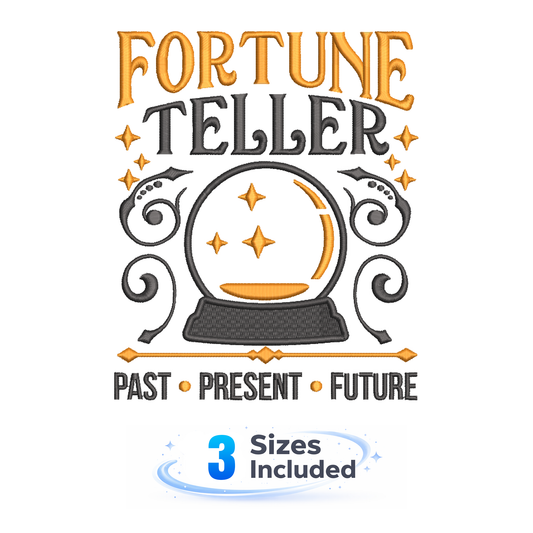Fortune Teller - Embroidery Design