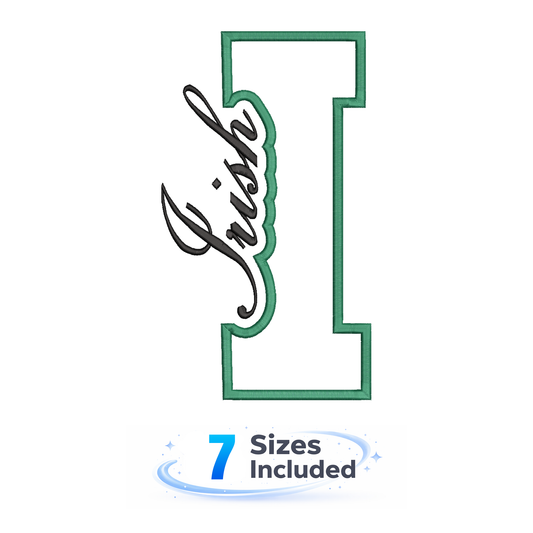 Irish Cutout I - Embroidery Design