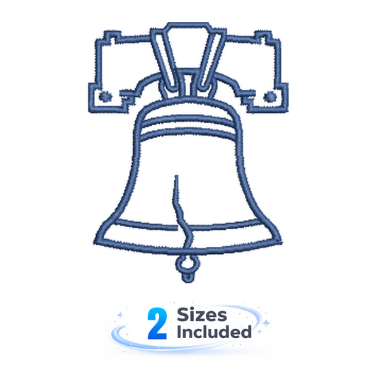 Liberty Bell - Embroidery Design