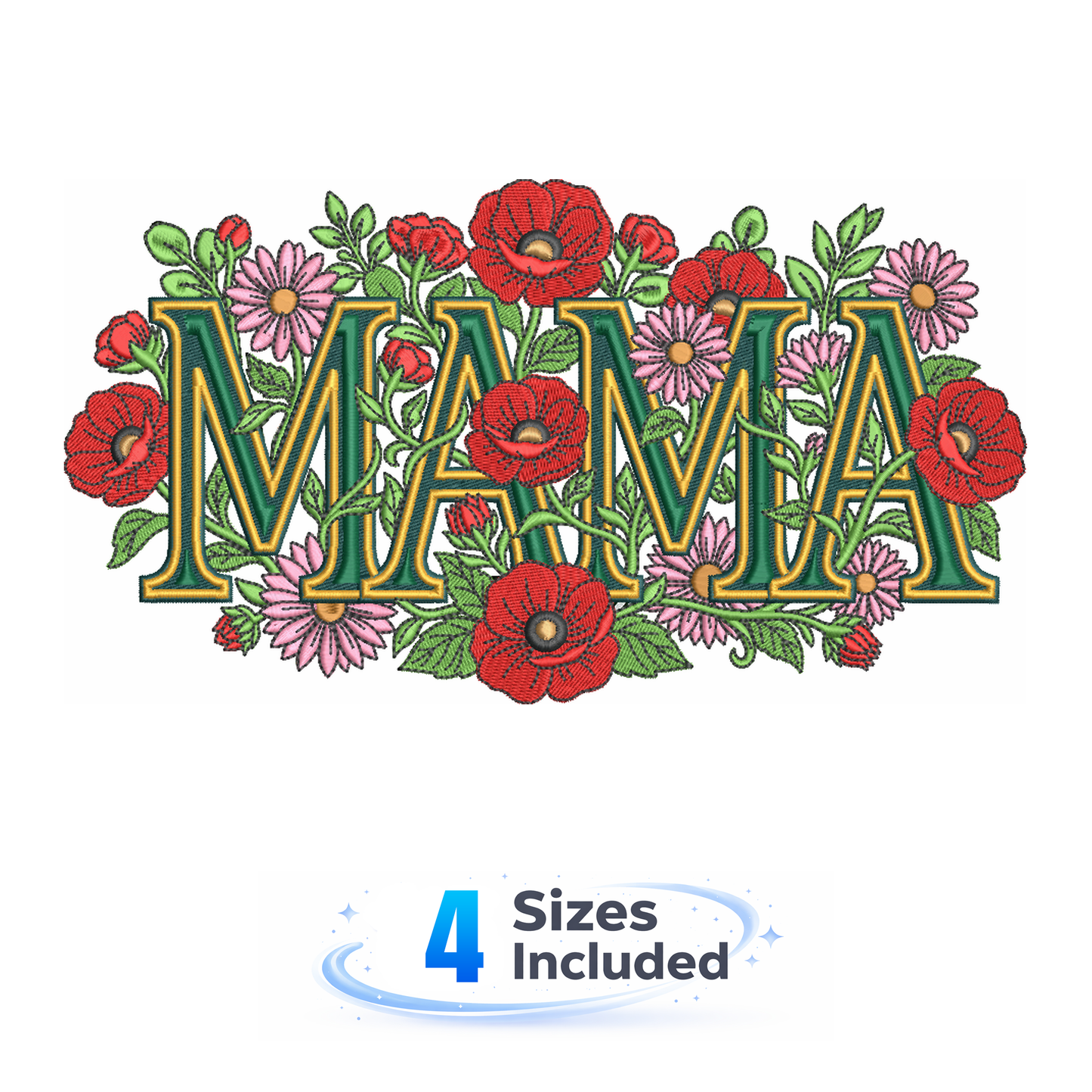 MAMA Boho - Embroidery Design