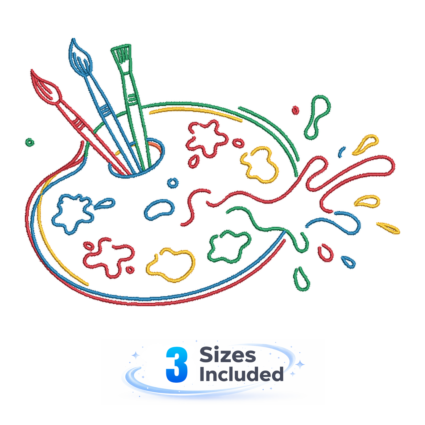 Minimalist Art - Embroidery Design