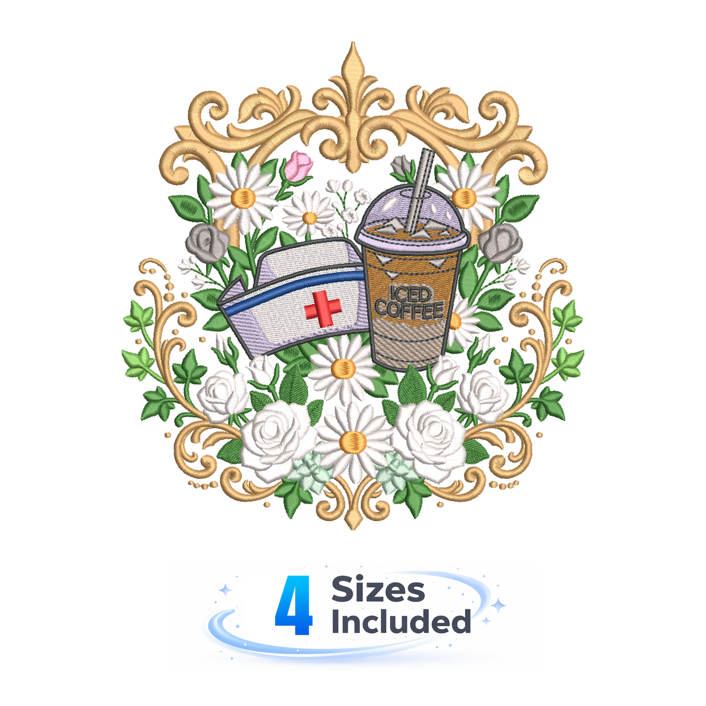 Nurse Crest - Embroidery Design