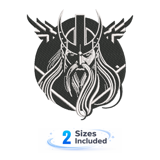 Odin - Embroidery Design