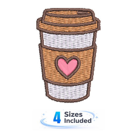 Pumpkin Queen - Drink - Embroidery Design
