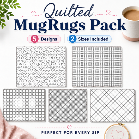 Classic Quilted Mugrug Bundle