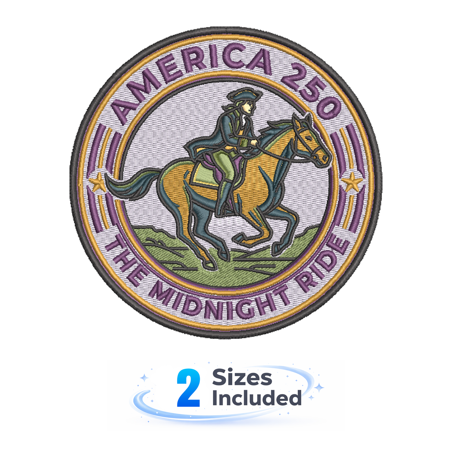 Revere Patch - Embroidery Design