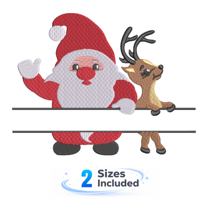 Santa and Reindeer Pack