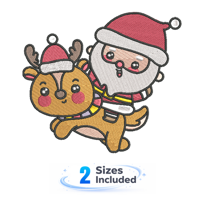 Santa and Reindeer Pack