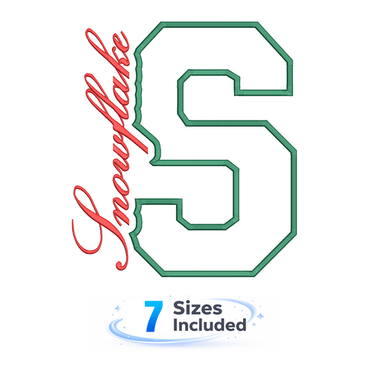 Snowflake Cutout S - Embroidery Design