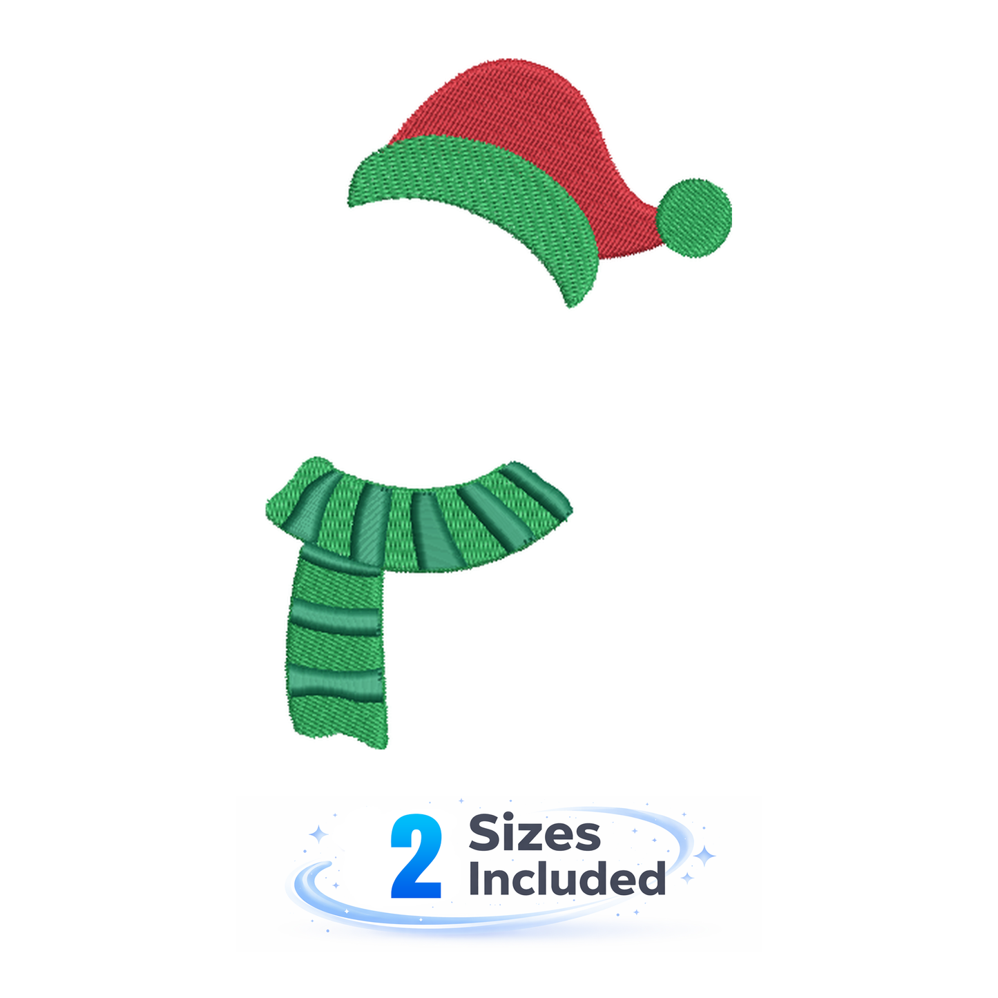 Snowman Monogram - Embroidery Design