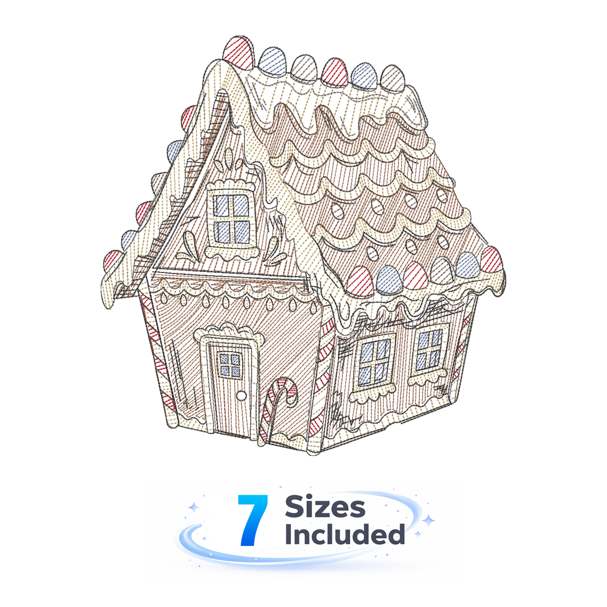 Storybook Christmas Kitchen - Set of 10 Machine Embroidery Designs