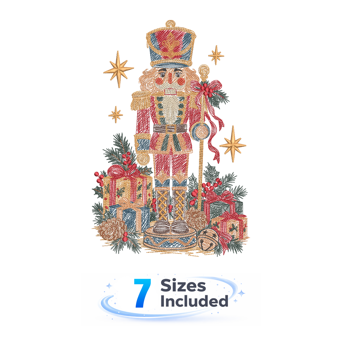Storybook Christmas Set of 10 Machine Embroidery Designs