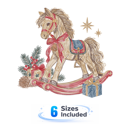 Storybook Christmas Set of 10 Machine Embroidery Designs