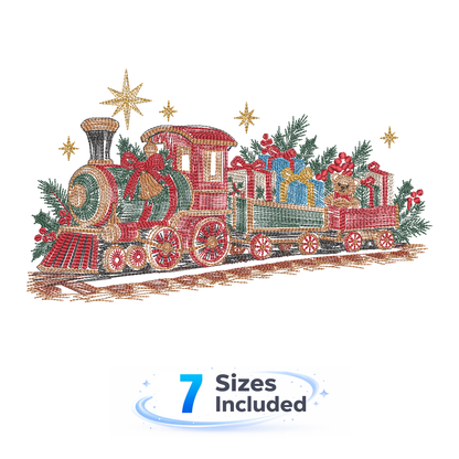 Storybook Christmas Set of 10 Machine Embroidery Designs