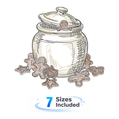 Storybook Christmas Kitchen - Set of 10 Machine Embroidery Designs