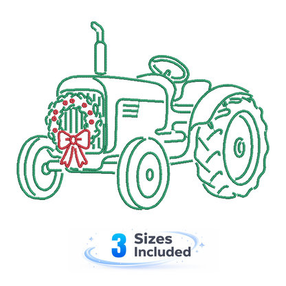 Traditional Christmas Sketches Embroidery Bundle