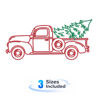 Traditional Christmas Sketches Embroidery Bundle