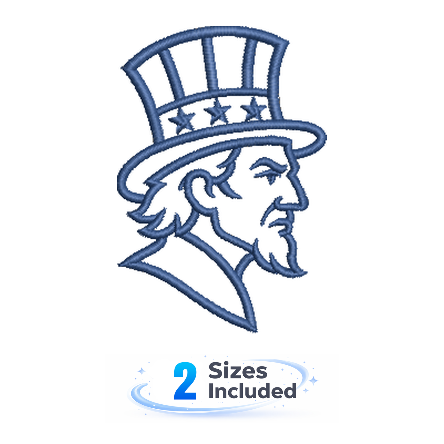 Uncle Sam - Embroidery Design